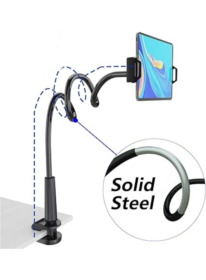 Stand Holder, Mount Holder Clip with Grip Flexible Long Arm Gooseneck Compatible with ipad iPhone. - Image 2
